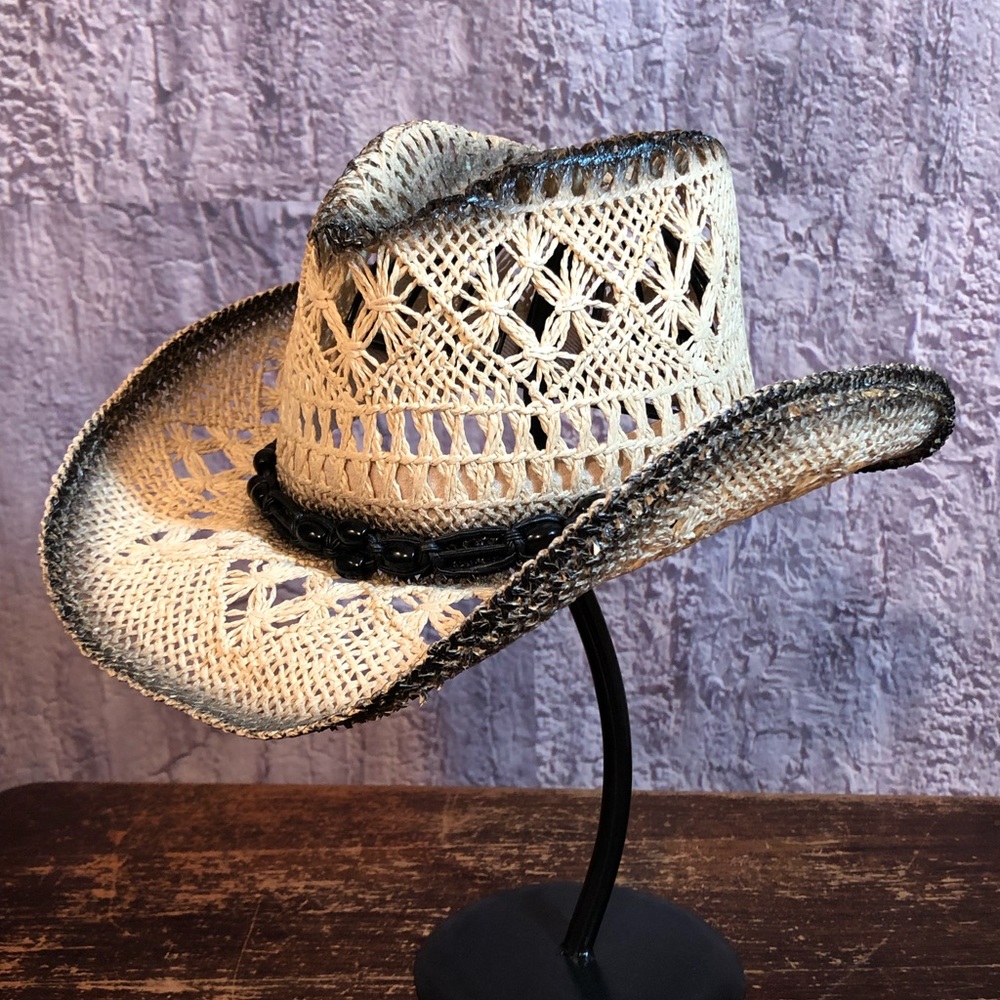 Simplicity Black and Tan Hat Stylish Accessory